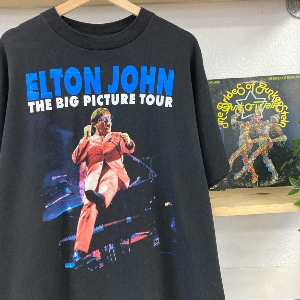 Vintage Elton John Tour T-shirt